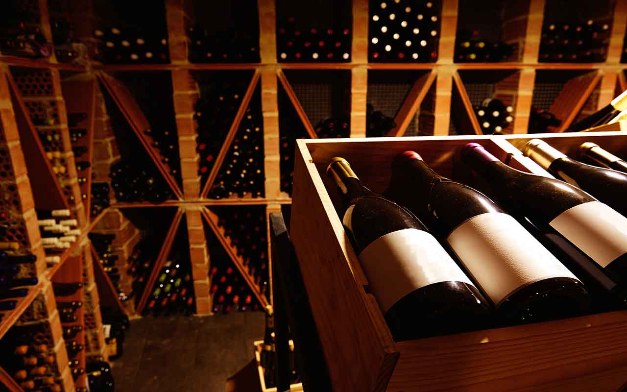 cave à vin dans un appartement